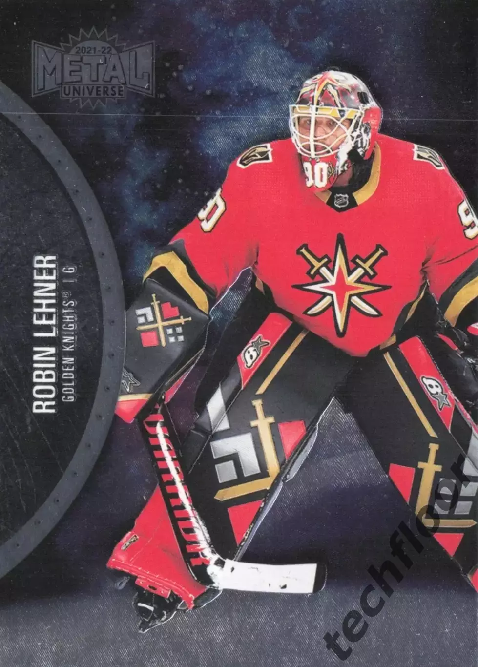 Карточка NHL Robin Lehner Vegas Golden Knights/Робин Ленер Вегас НХЛ