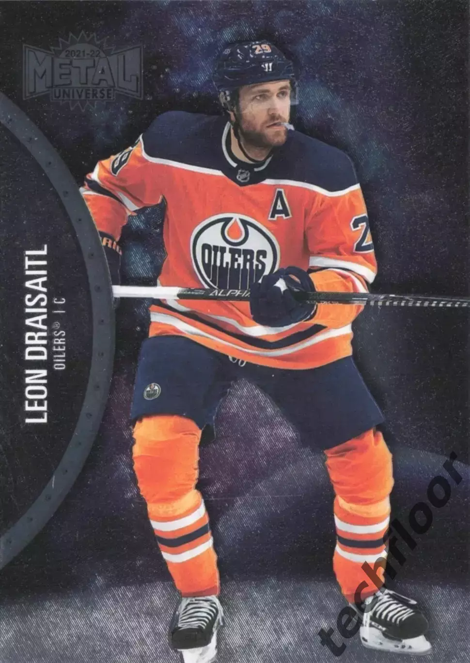 Карточка NHL Leon Draisaitl Edmonton Oilers/Леон Драйзайтль Эдмонтон НХЛ