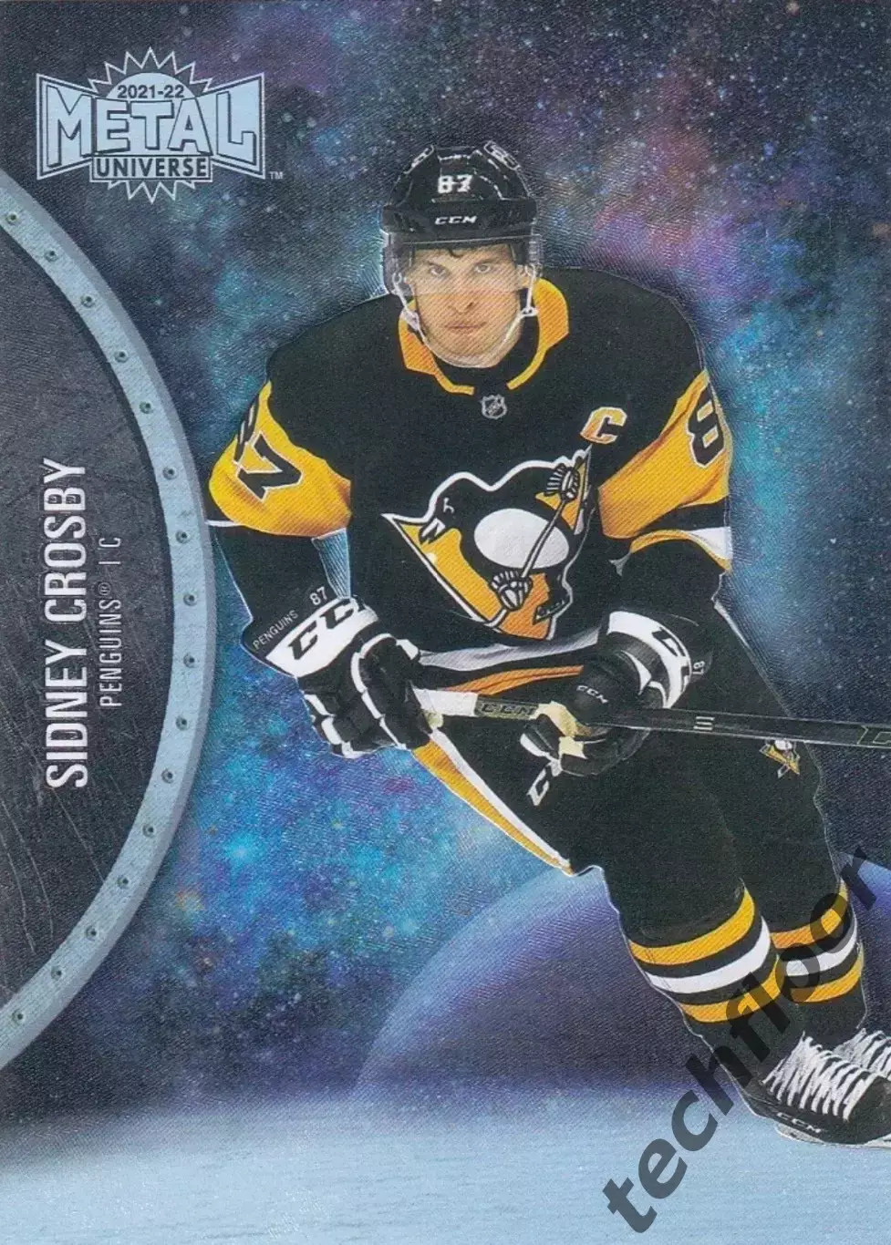 Карточка NHL Sidney Crosby Pittsburgh Penguins/ Сидни Кросби Питтсбург НХЛ