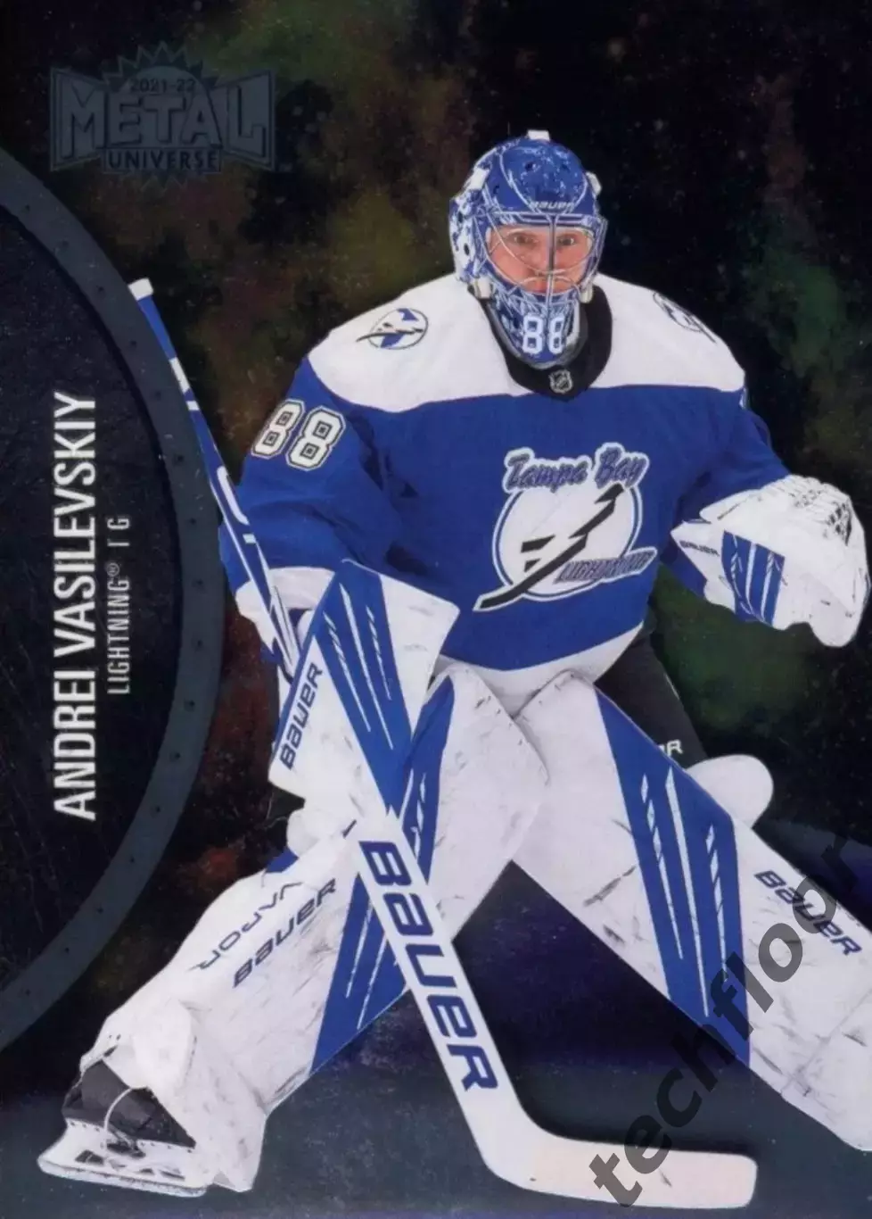 Карточка NHL Andrei Vasilevskiy Tampa Bay Lightning /Андрей Василевский Тампа