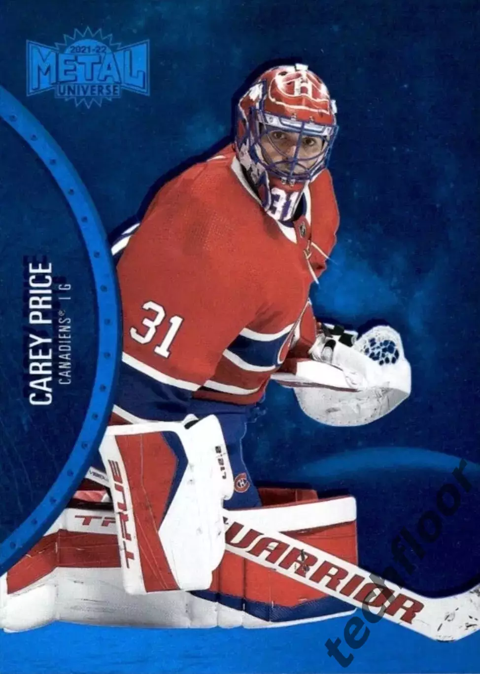 Карточка NHL Carey Price Montreal Canadiens /Кэри Прайс Монреаль НХЛ