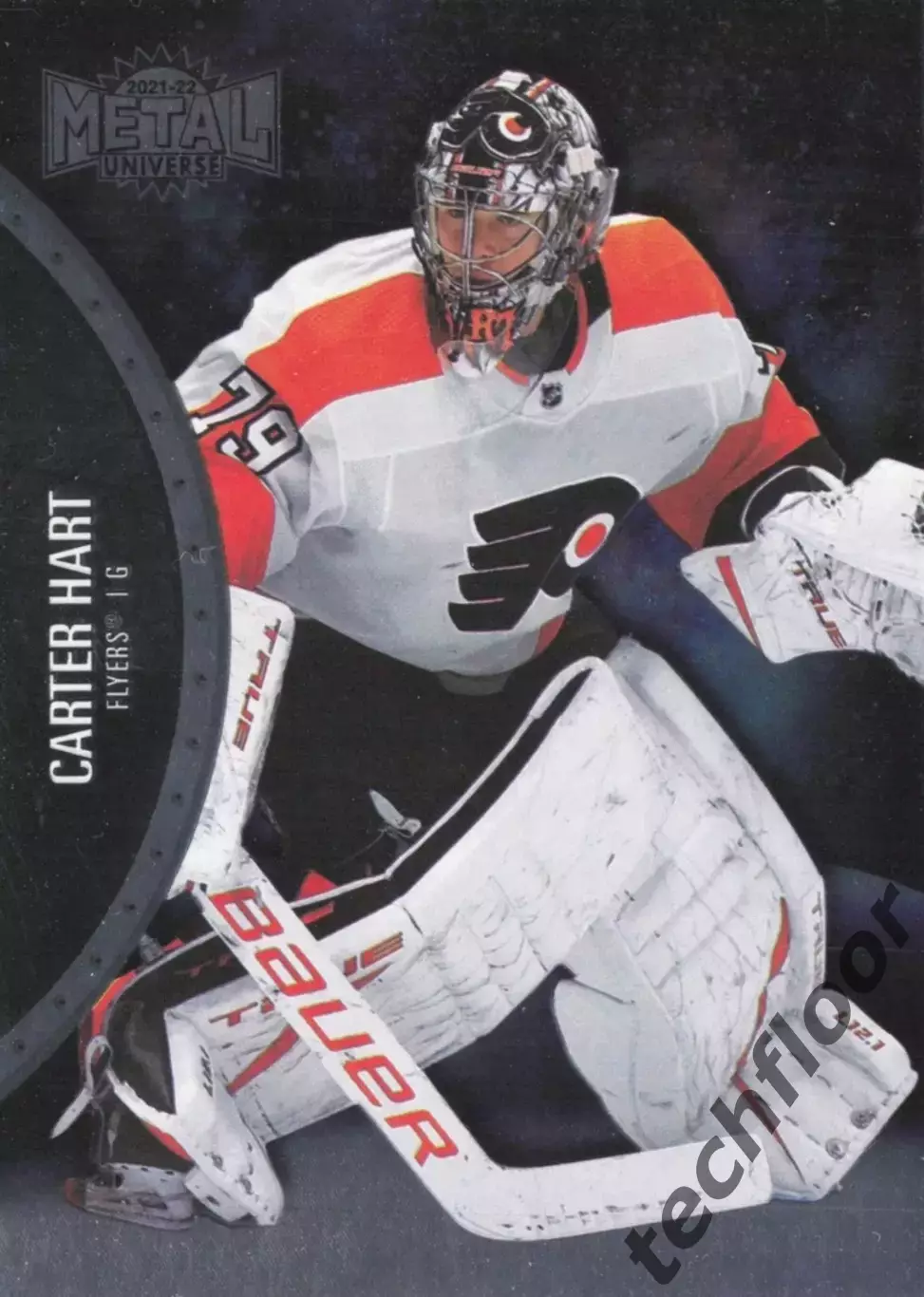 Карточка NHL Carter Hart Philadelphia Flyers/Картер Харт Филадельфия НХЛ