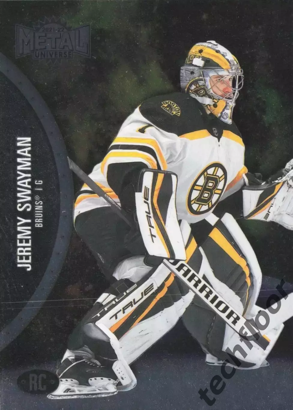 Карточка NHL Jaramy Swayman Boston Bruins/Джереми Свэйман Бостон НХЛ