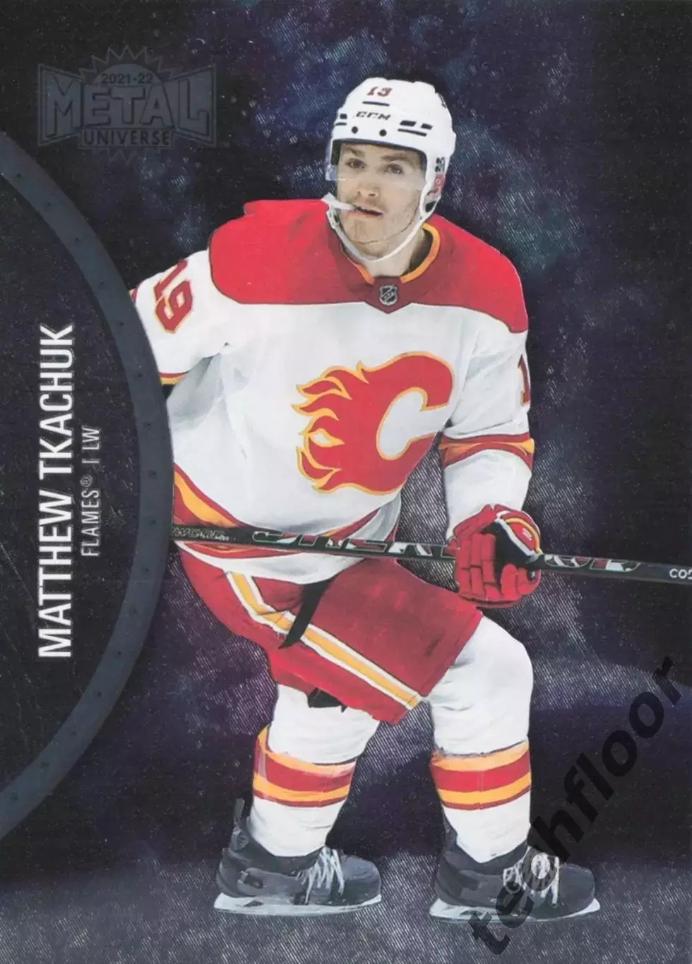 Карточка NHL Matthew Tkachuk Calgary Flames/Мэттью Ткачак Калгари НХЛ