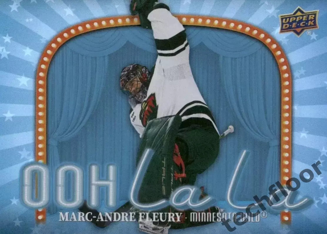 Карточка NHL Marc-Andre Fleury Minnesota Wild/Марк-Андре Флери Миннесота НХЛ