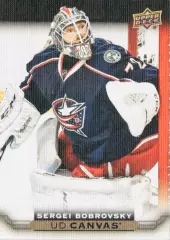 Карточка NHL Canvas Sergei Bobrovsky Columbus/Сергей Бобровский Коламбус НХЛ