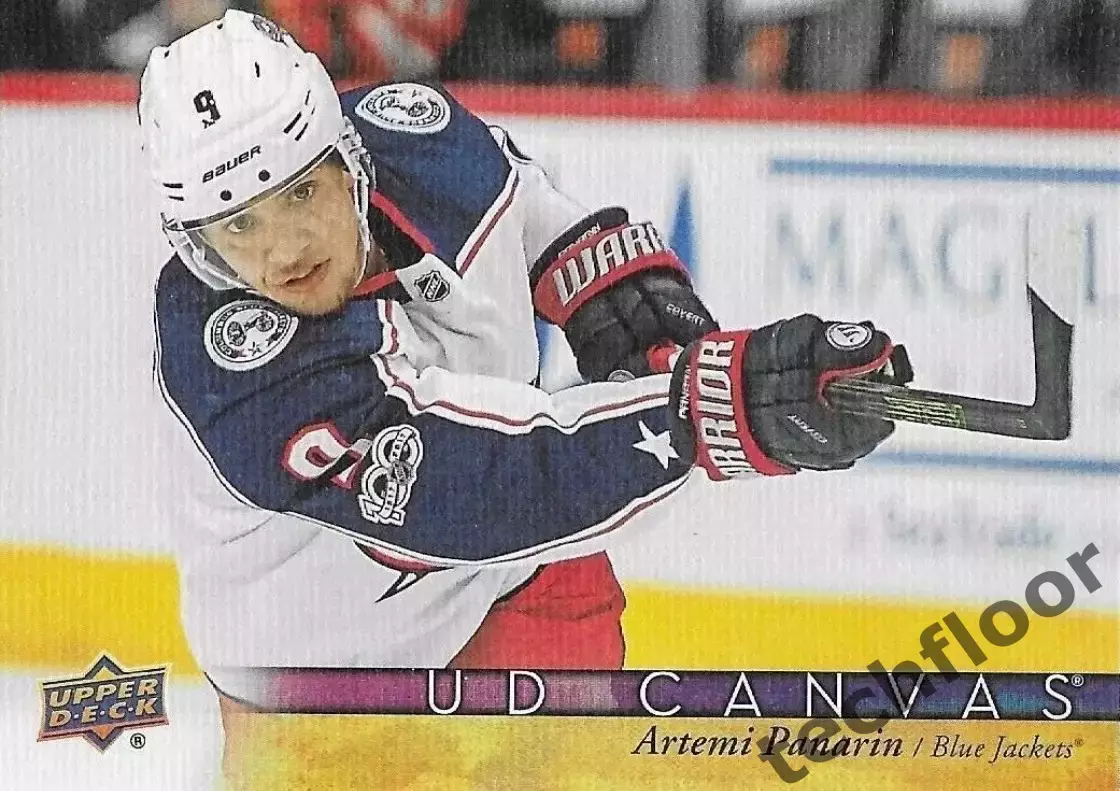 Карточка Canvas NHL Artemi Panarin Columbus/Артемий Панарин Коламбус НХЛ