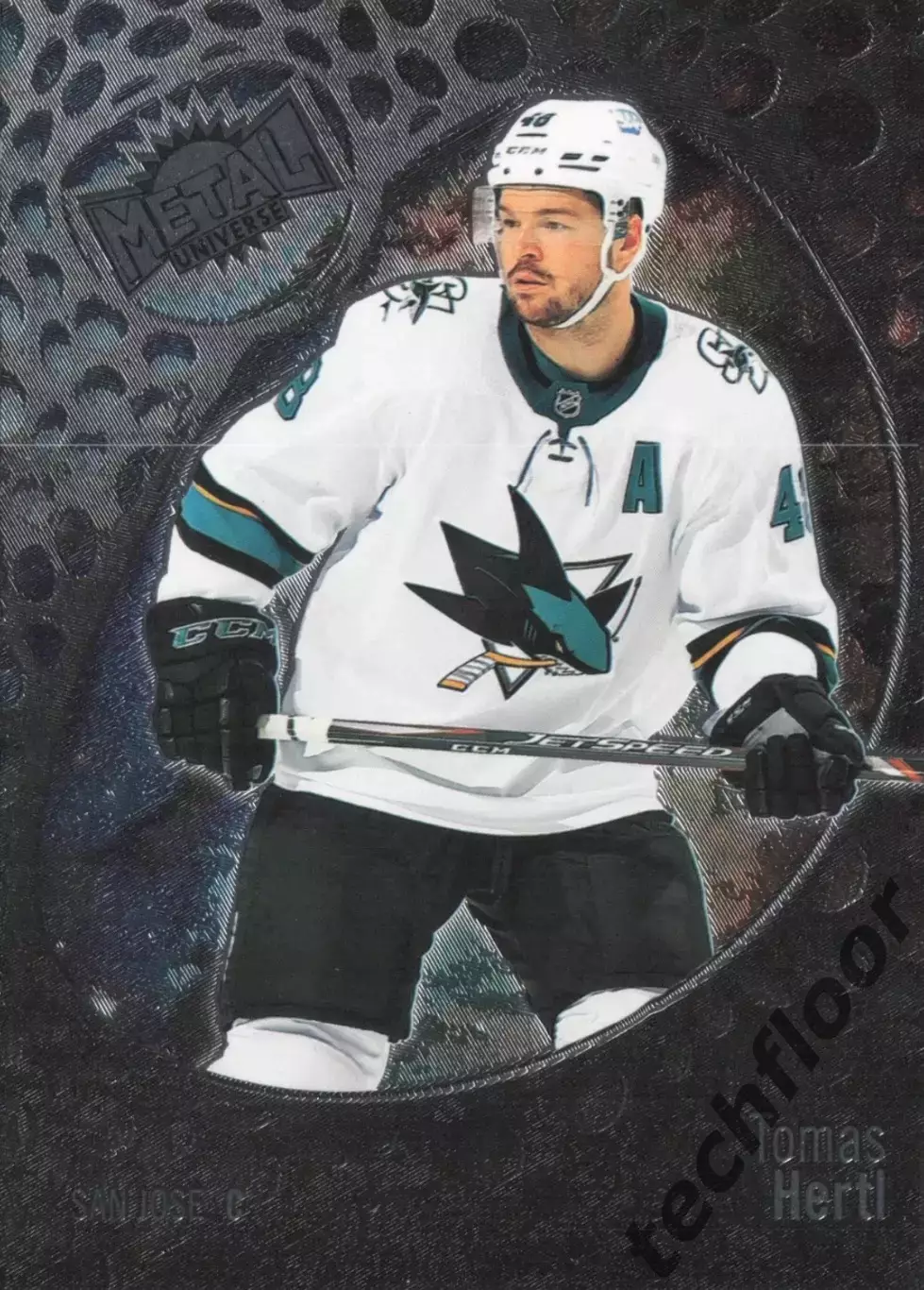 Карточка NHL Tomas Hertl San Jose Sharks /Томаш Гертл Сан-Хосе НХЛ