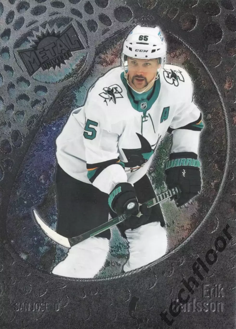 Карточка NHL Erik Karlsson San Jose Sharks/ Эрик Карлссон НХЛ Сан-Хосе Шаркс