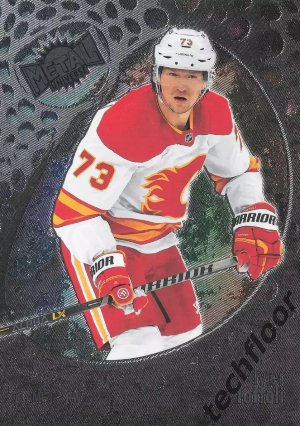 Карточка NHL Tyler Toffoli Calgary Flames/Тайлер Тоффоли Калгари НХЛ