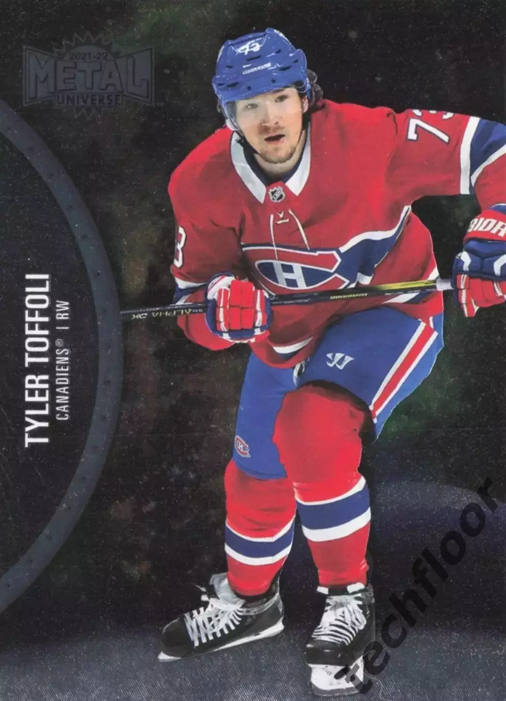 Карточка NHL Tyler Toffoli Montreal Canadiens/Тайлер Тоффоли Монреаль НХЛ