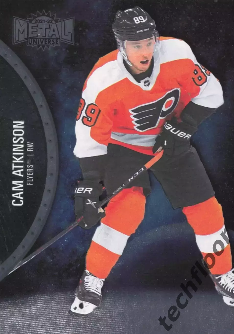 Карточка NHL Cam Atkinson Philadelphia Flyers/Кэм Аткинсон Филадельфия НХЛ