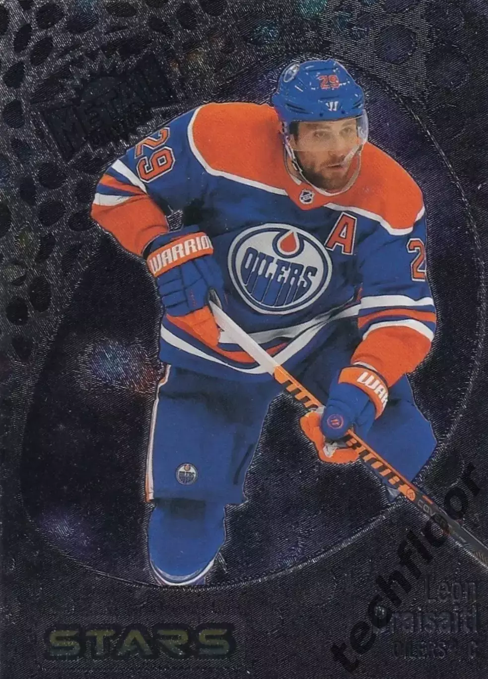 Карточка NHL Leon Draisaitl Edmonton Oilers/ Леон Драйзайтль Эдмонтон НХЛ