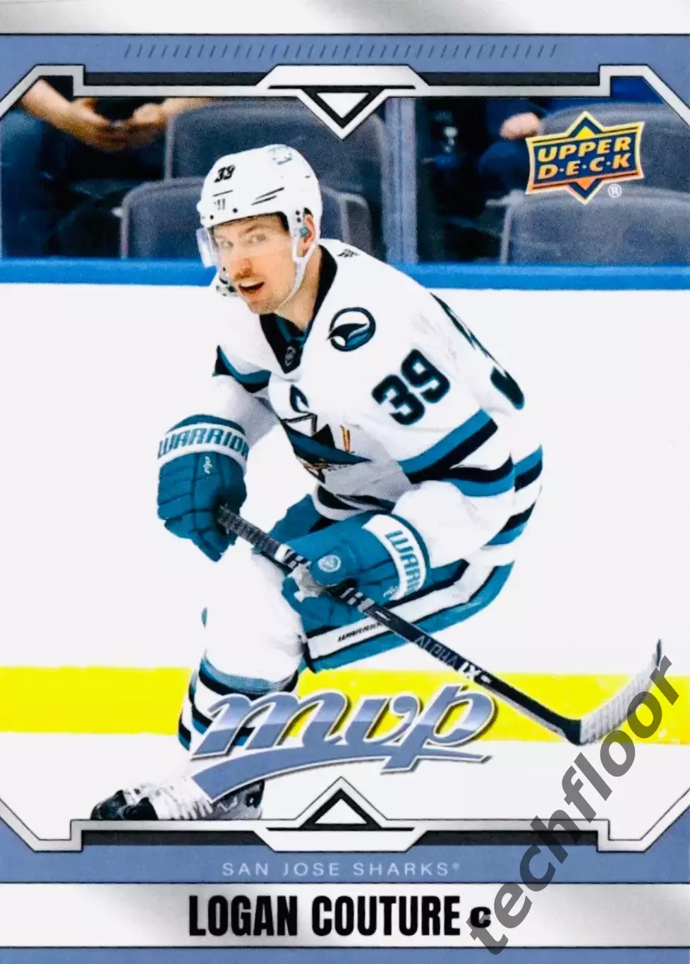 Карточка NHL Logan Couture San Jose Sharks/ Логан Кутюр Сан-Хосе НХЛ