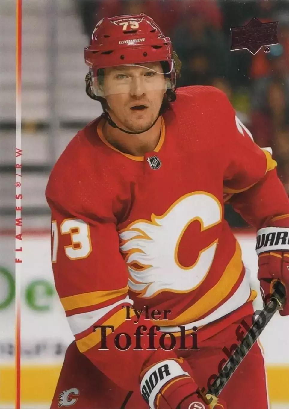 Карточка NHL Tyler Toffoli Calgary Flames /Тайлер Тоффоли Калгари НХЛ
