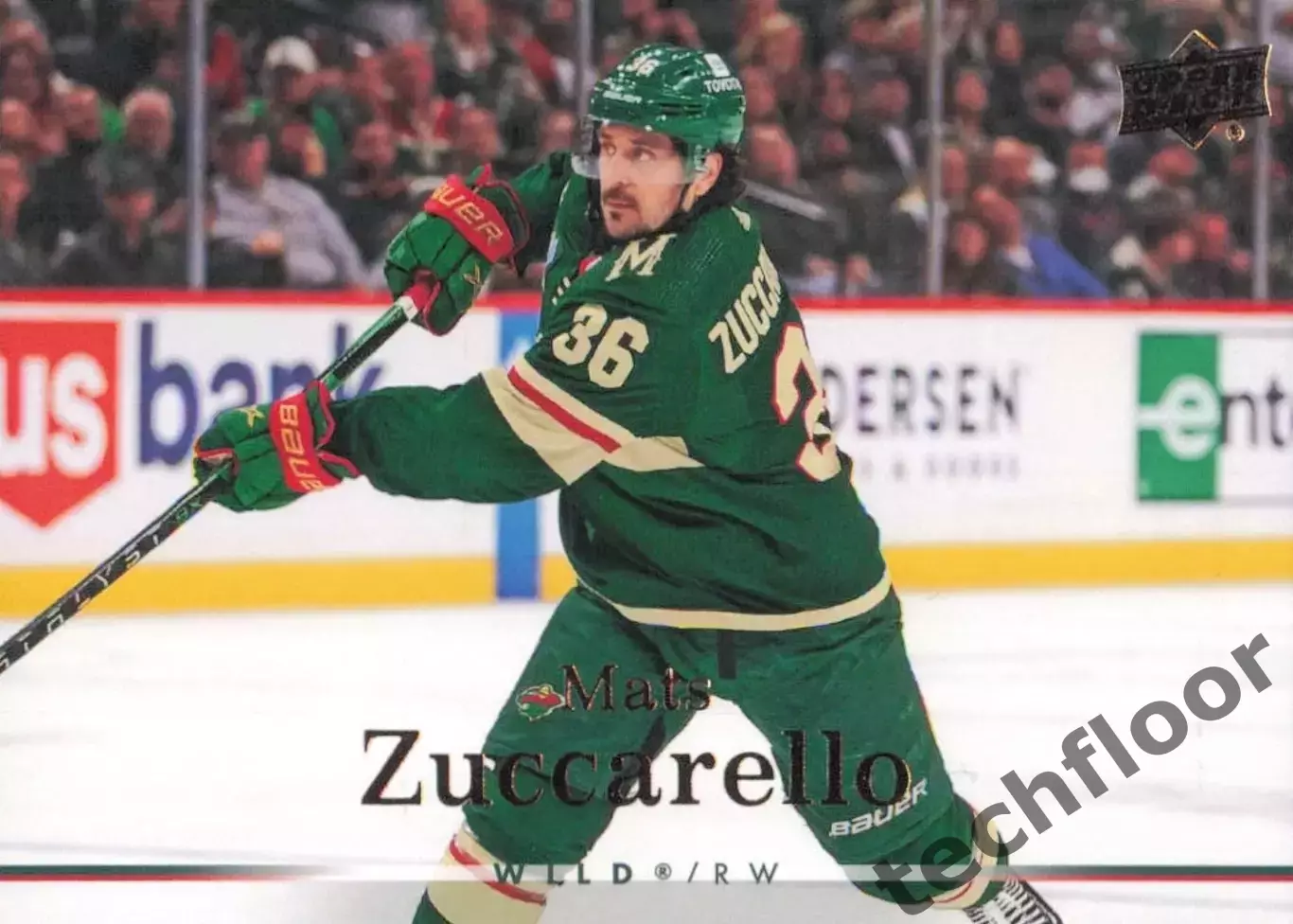 Карточка NHL Mats Zuccarello Minnesota Wild/Матс Цуккарелло Миннесота НХЛ