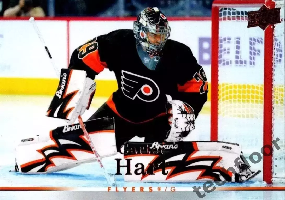 Карточка NHL Carter Hart Philadelphia Flyers/Картер Харт Филадельфия НХЛ