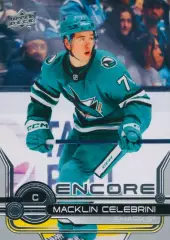 Карточка NHL Macklin Celebrini San Jose Sharks/Маклин Селебрини НХЛ Сан-Хосе