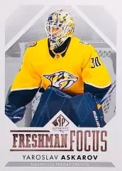 Карточка NHL Yaroslav Askarov Nashville Predators /Ярослав Аскаров Нэшвилл НХЛ