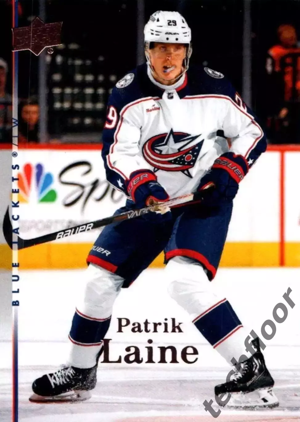 Карточка NHL Patrik Laine Columbus Blue Jackets/Патрик Лайне Коламбус НХЛ