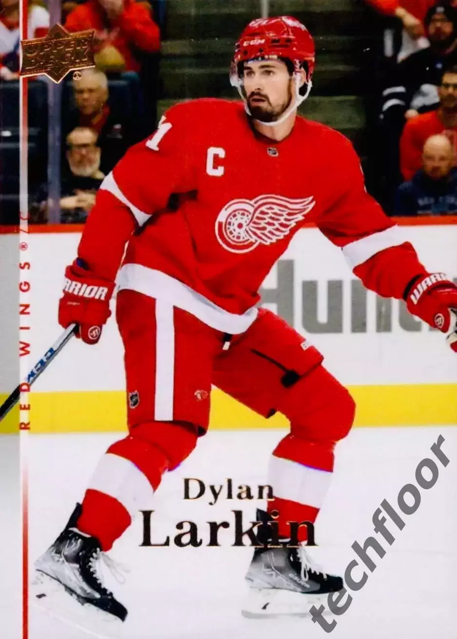 Карточка NHL Dylan Larkin Detroit Red Wings/Дилан Ларкин НХЛ Детройт
