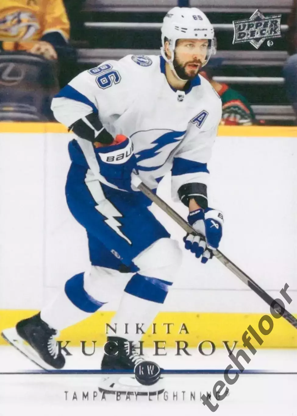 Карточка NHL Nikita Kucherov Tampa Bay Lightning/Никита Кучеров НХЛ Тампа