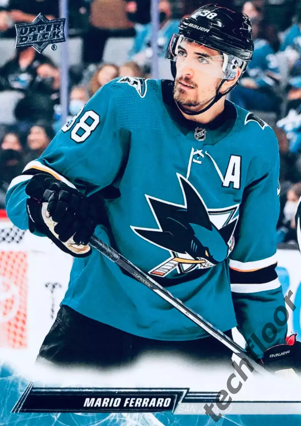 Карточка NHL Mario Ferraro San Jose Sharks /Марио Ферраро Сан-Хосе НХЛ