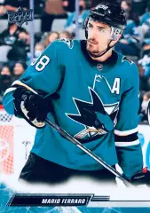Карточка NHL Mario Ferraro San Jose Sharks /Марио Ферраро Сан-Хосе НХЛ