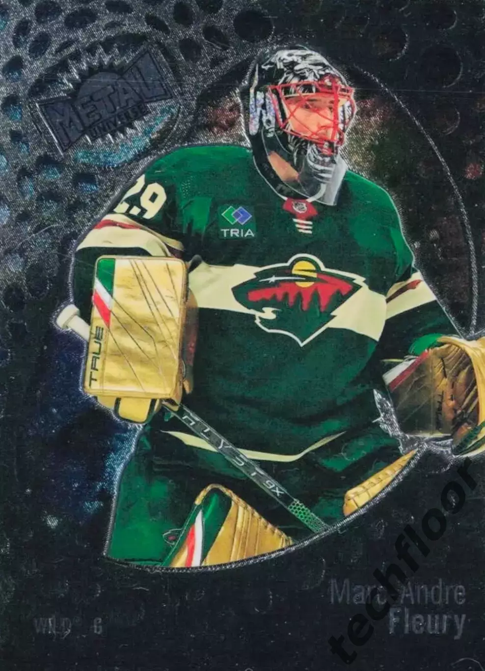 Карточка NHL Marc-Andre Fleury Minnesota Wild/ Марк-Андре Флери Миннесота НХЛ