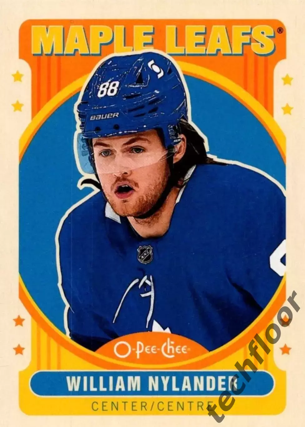Карточка NHL William Nylander Toronto Maple Leafs/ Вильям Нюландер Торонто НХЛ