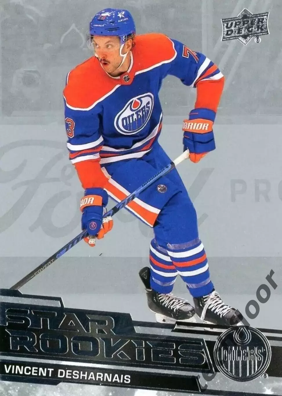 Карточка NHL Vincent Desnarnais Edmonton Oilers/Винсент Деарне Эдмонтон НХЛ