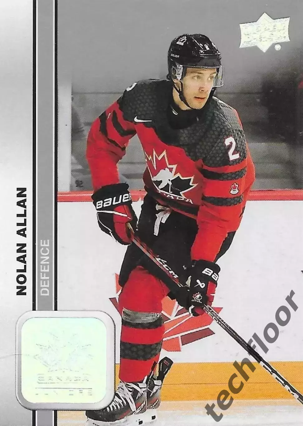 Карточка Nolan Allan Canada/Chicago Blackhawks/Нолан Аллан Канада/Чикаго НХЛ