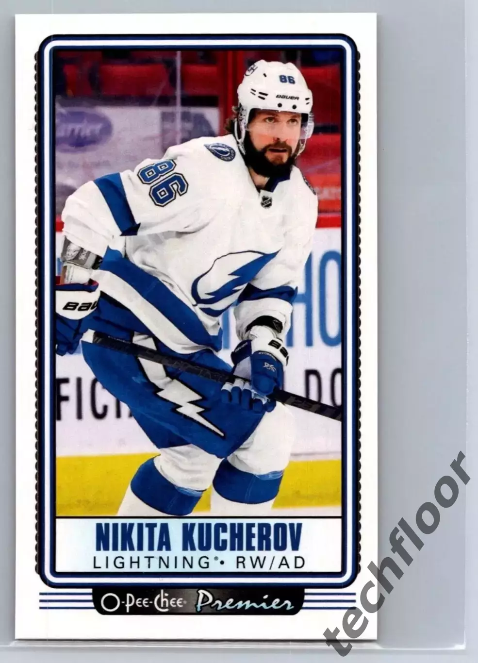Карточка NHL Nikita Kucherov Tampa Bay Lightning / Никита Кучеров Тампа НХЛ