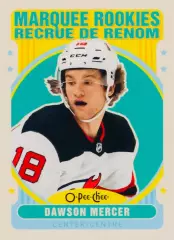 Карточка NHL Dawson Mercer New Jersey Devils/Доусон Мерсер Нью-Джерси НХЛ