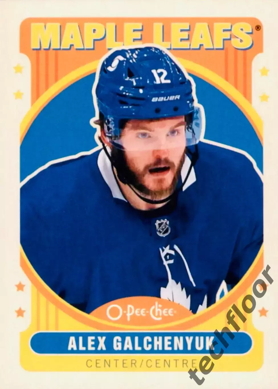 Карточка NHL Alex Galchenyuk Toronto Maple Leafs/Алекс Гальченюк Торонто НХЛ