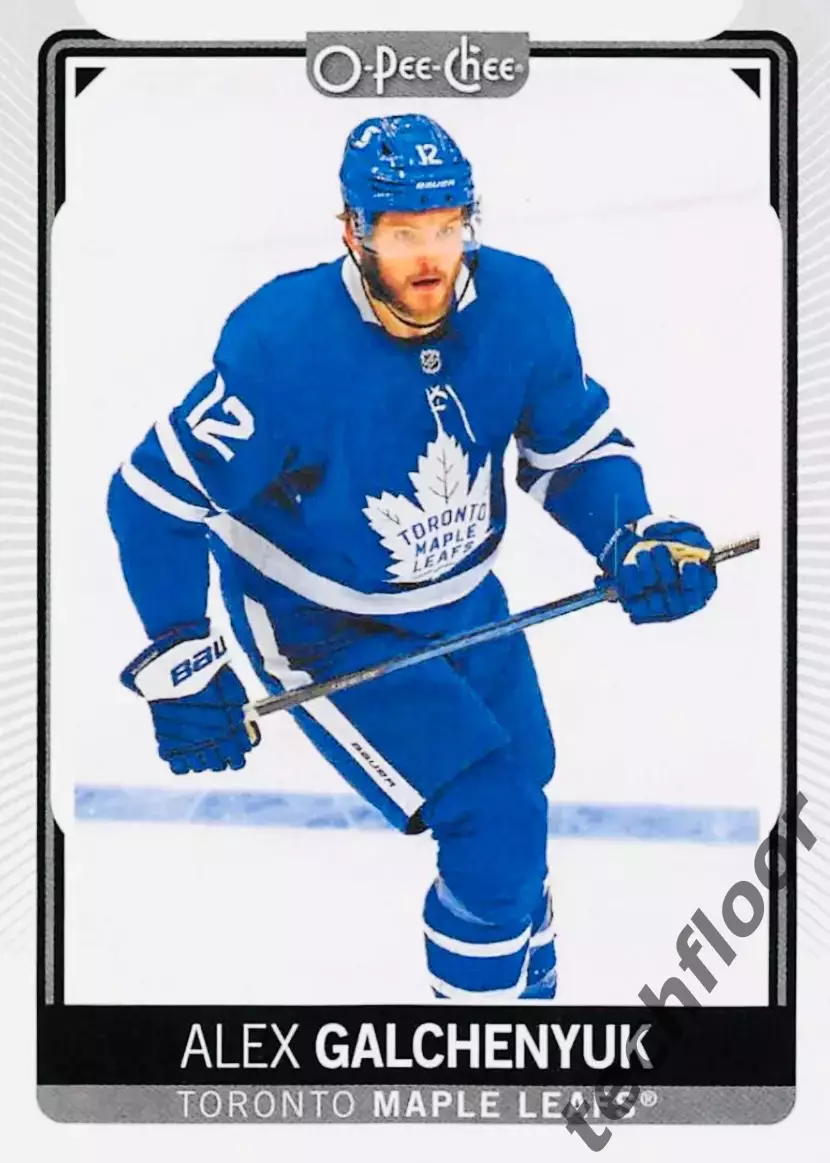 Карточка NHL Alex Galchenyuk Toronto Maple Leafs/ Алекс Гальченюк Торонто НХЛ