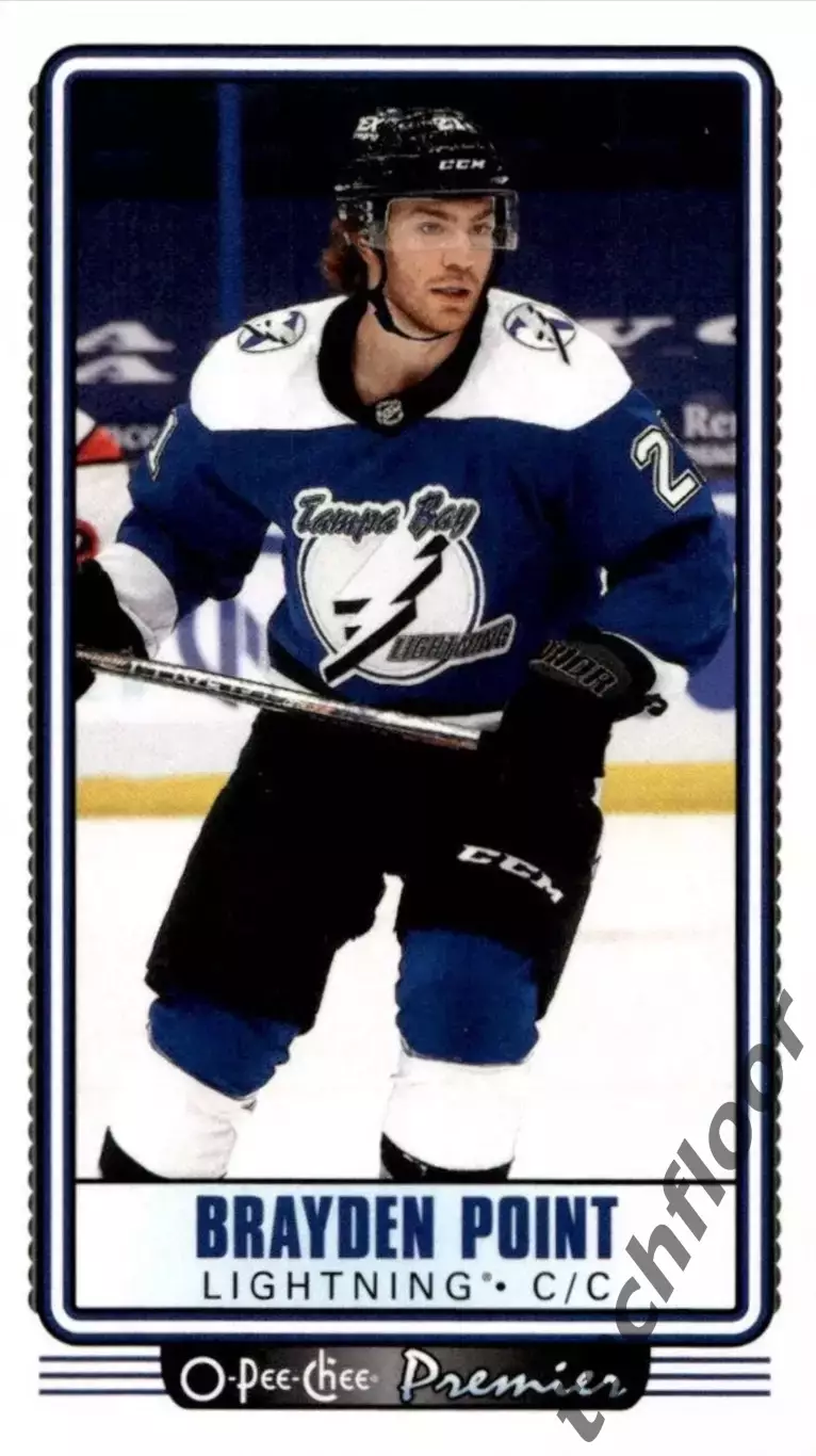 Карточка NHL Brayden Point Tampa Bay Lightning/Брэйден Поинт Тампа НХЛ