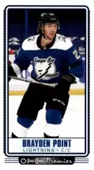 Карточка NHL Brayden Point Tampa Bay Lightning/Брэйден Поинт Тампа НХЛ