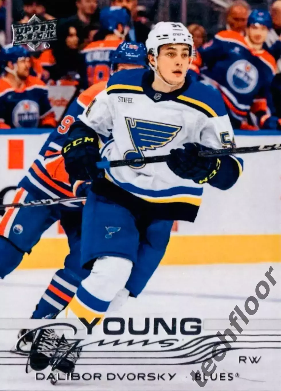 Карточка NHL Dalibor Dvorsky St. Louis Blues/Далибор Дворский Сент-Луис НХЛ