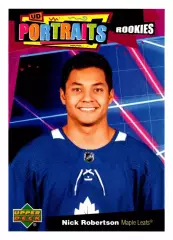 Карточка NHL Nick Robertson Toronto Maple Leafs/ Ник Робертсон Торонто НХЛ