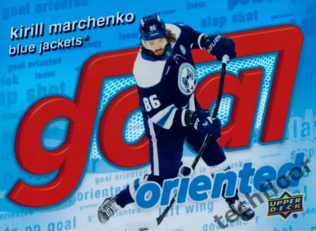 Карточка NHL Kirill Marchenko Columbus Blue Jackets/Кирилл Марченко Коламбус НХЛ