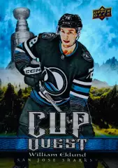 Карточка NHL William Eklund San Jose Sharks /Виллиам Эклунд НХЛ Сан-Хосе Шаркс