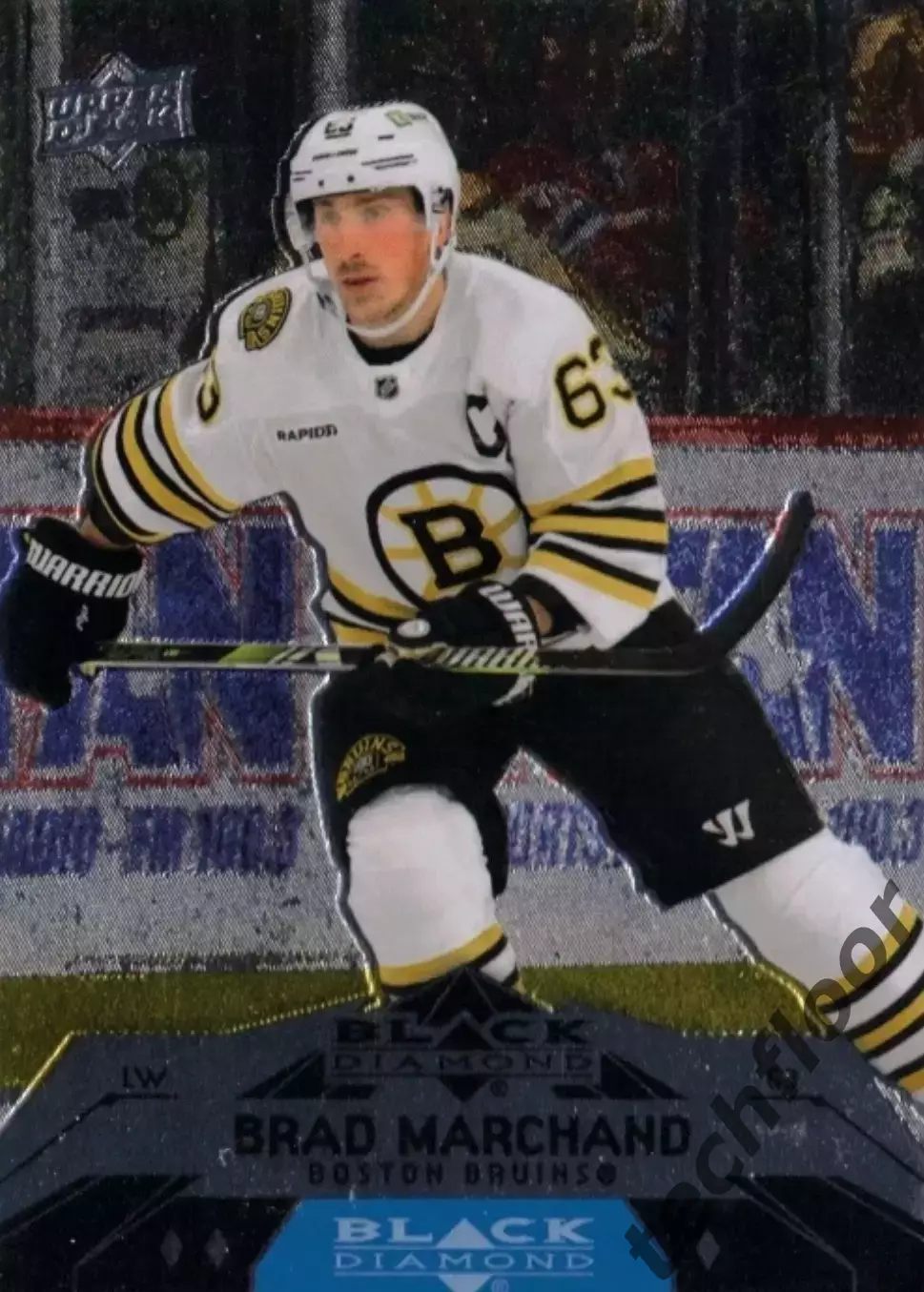Карточка NHL Brad Marchand Boston Bruins / Брэд Маршан НХЛ Бостон