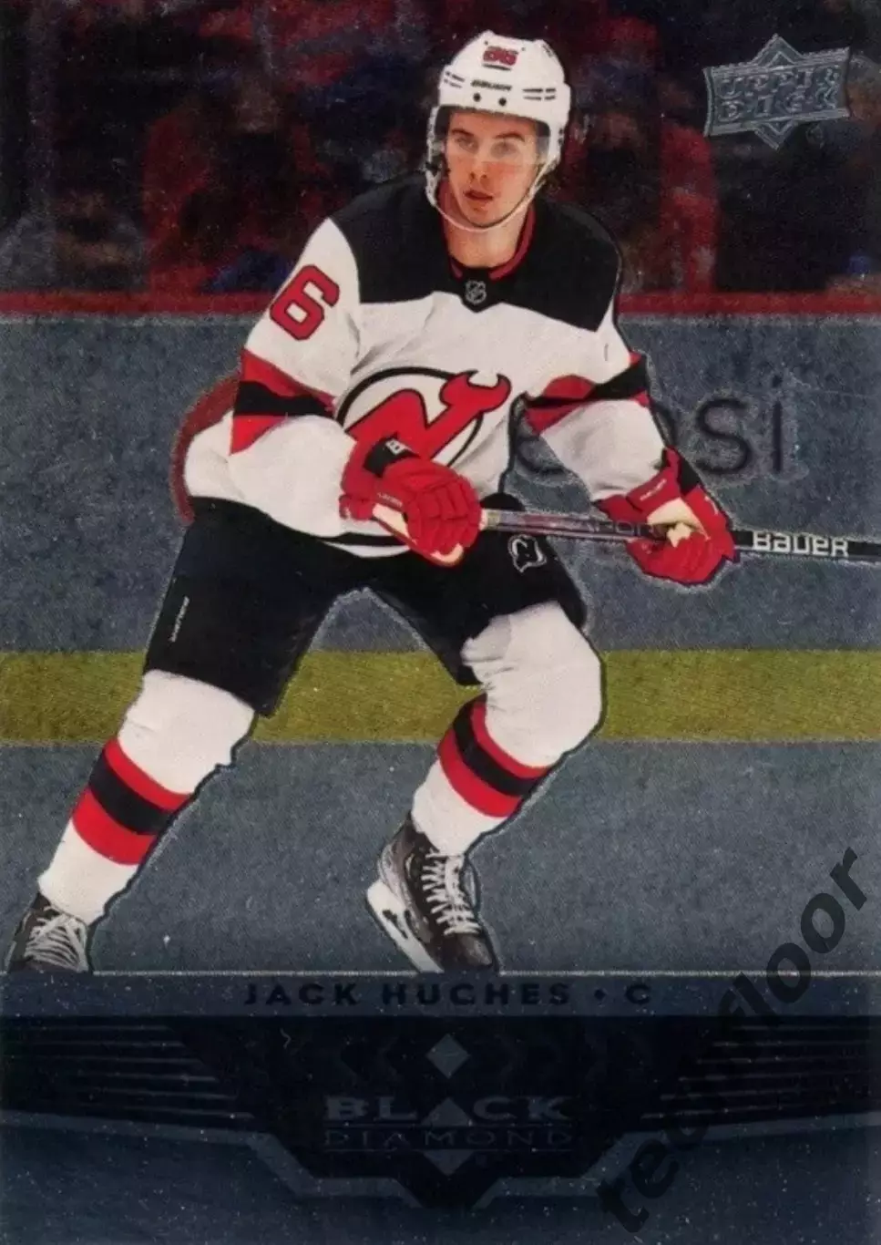 Карточка NHL Jack Hughes New Jersey Devils/Джек Хьюз НХЛ Нью-Джерси