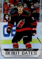 Карточка NHL Seth Jarvis Carolina Hurricanes/ Сет Джарвис Каролина НХЛ