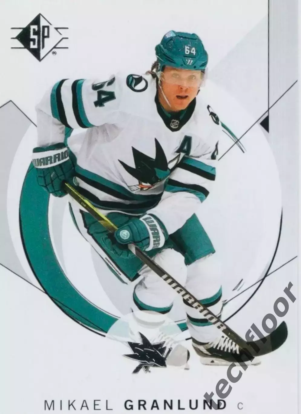 Карточка NHL Mikael Granlund San Jose Sharks/ Микаэль Гранлунд Сан-Хосе НХЛ