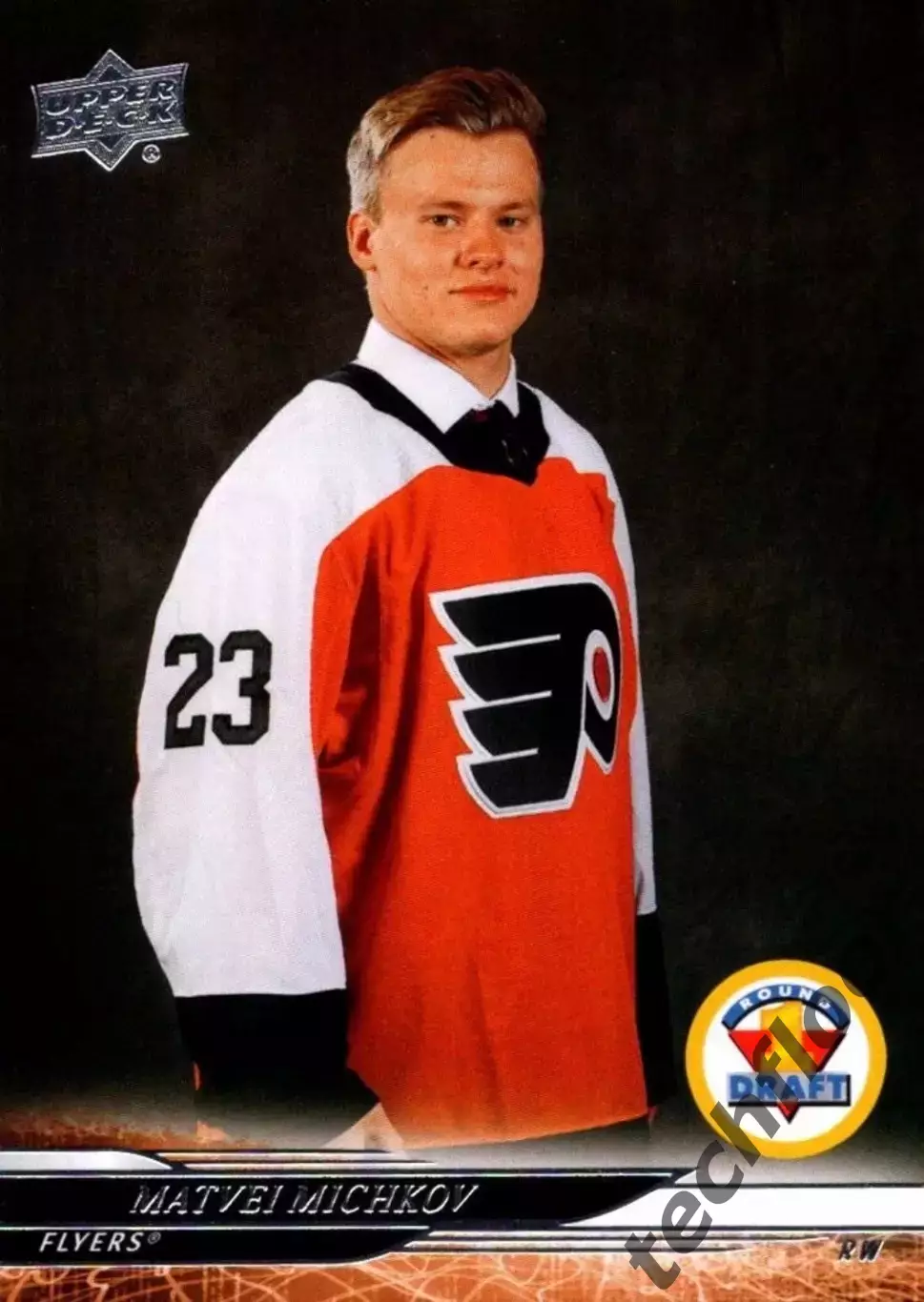 Карточка NHL Matvei Michkov Philadelphia Flyers/ Матвей Мичков Филадельфия НХЛ