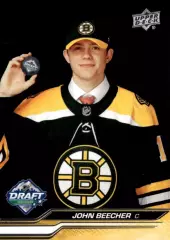 Карточка NHL John Beecher Boston Bruins/Джон Бичер Бостон НХЛ