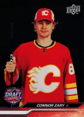 Карточка NHL Connor Zary Calgary Flames/Коннор Зари Калгари НХЛ