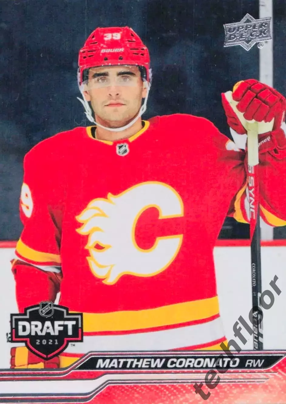 Карточка NHL Matthew Coronato Calgary Flames/Мэттью Коронато Калгари НХЛ